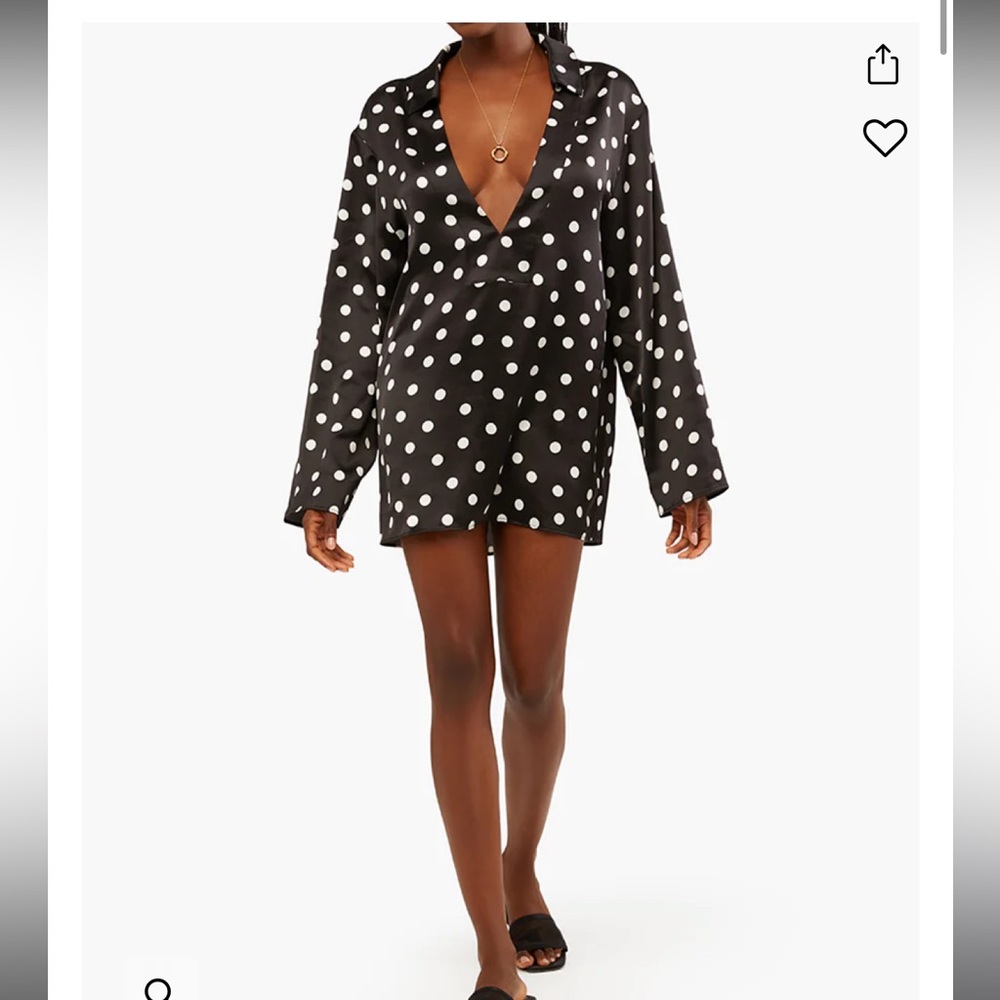 NWT Adorable We Wore What polka dot dress